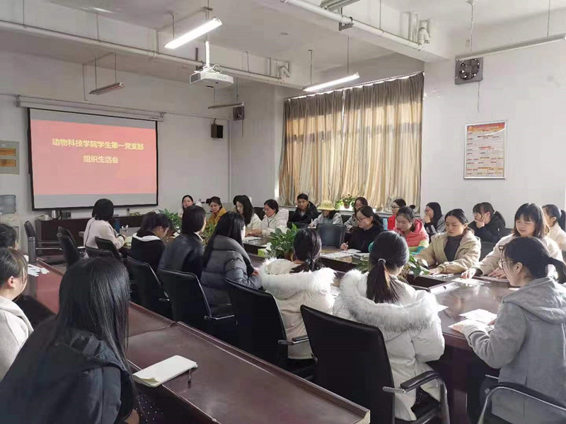 员工第一党支部组织生活会
