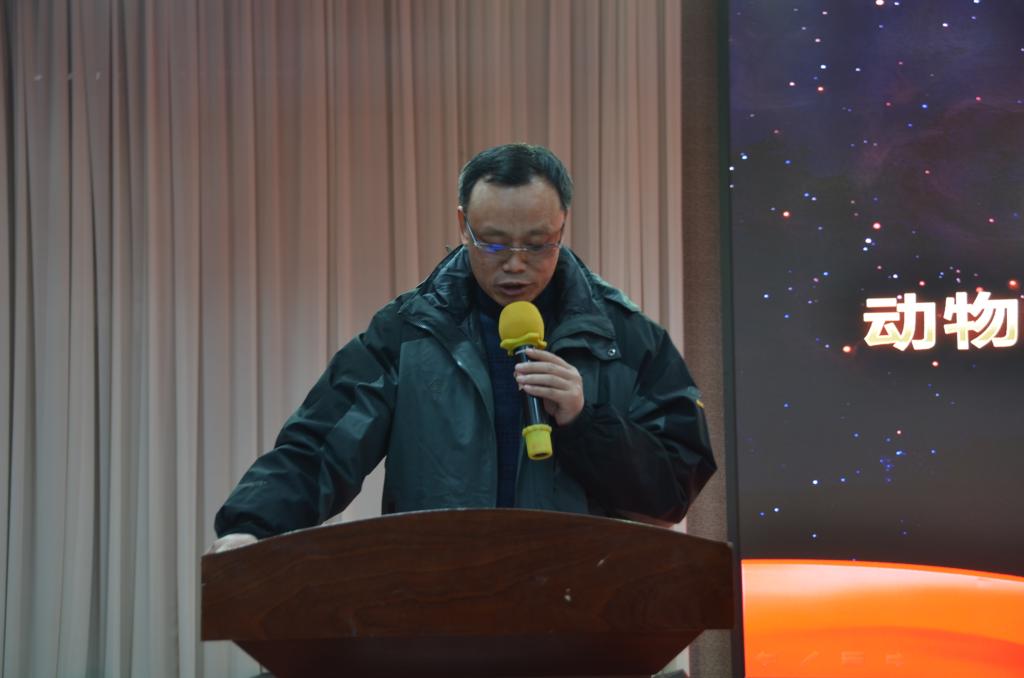 公司党委书记王建伟同志致辞